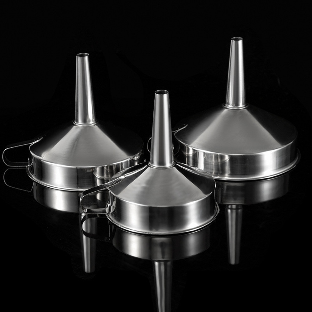 Kitchen Baking Store - Funil de Aço Inoxidável com Boca