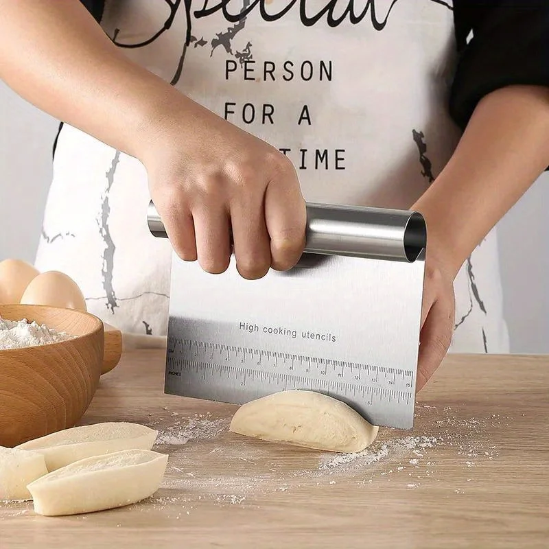 Bench Scraper Dough - Cortador de massa raspador de bancada
