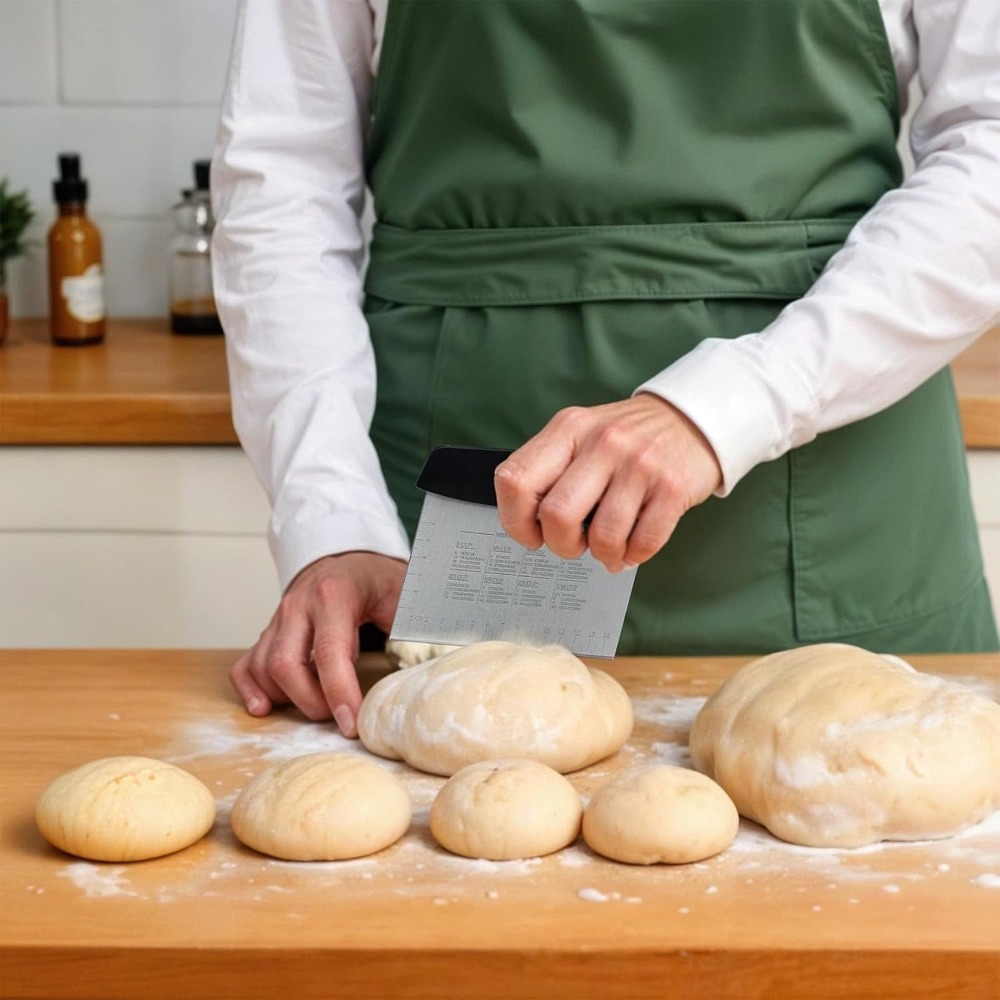 Bench Scraper Dough - Conjunto de 2 Peças de Raspador