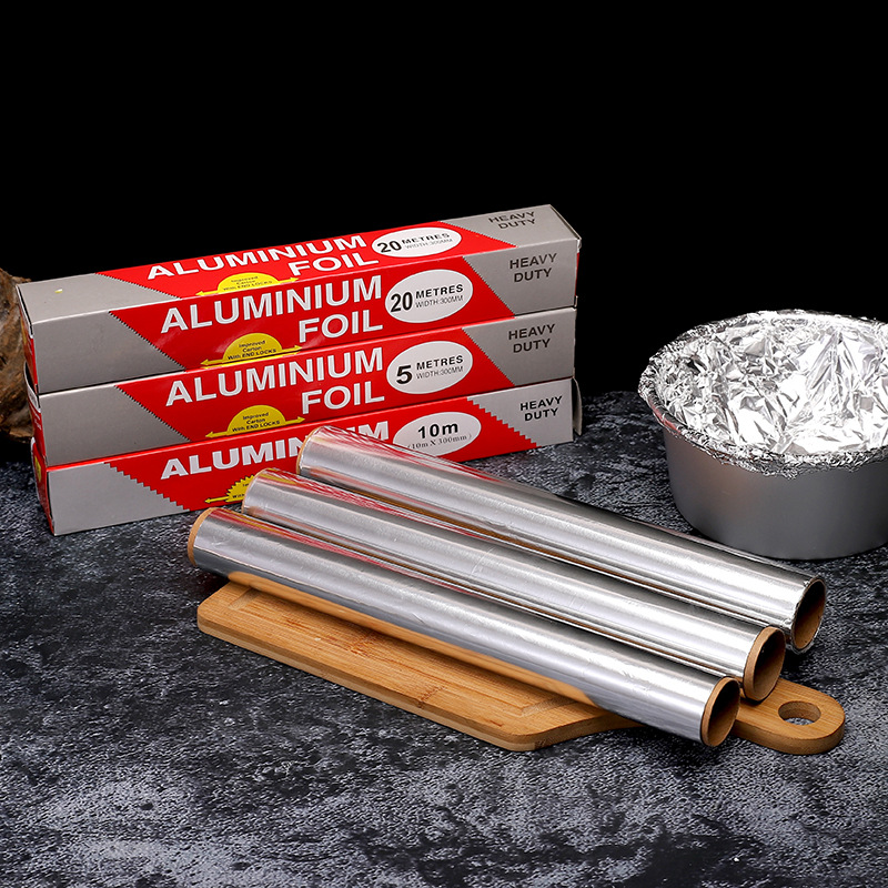 Kitchen Baking Tins - Rolo de Papel Alumínio Reforçado, 5/10/20