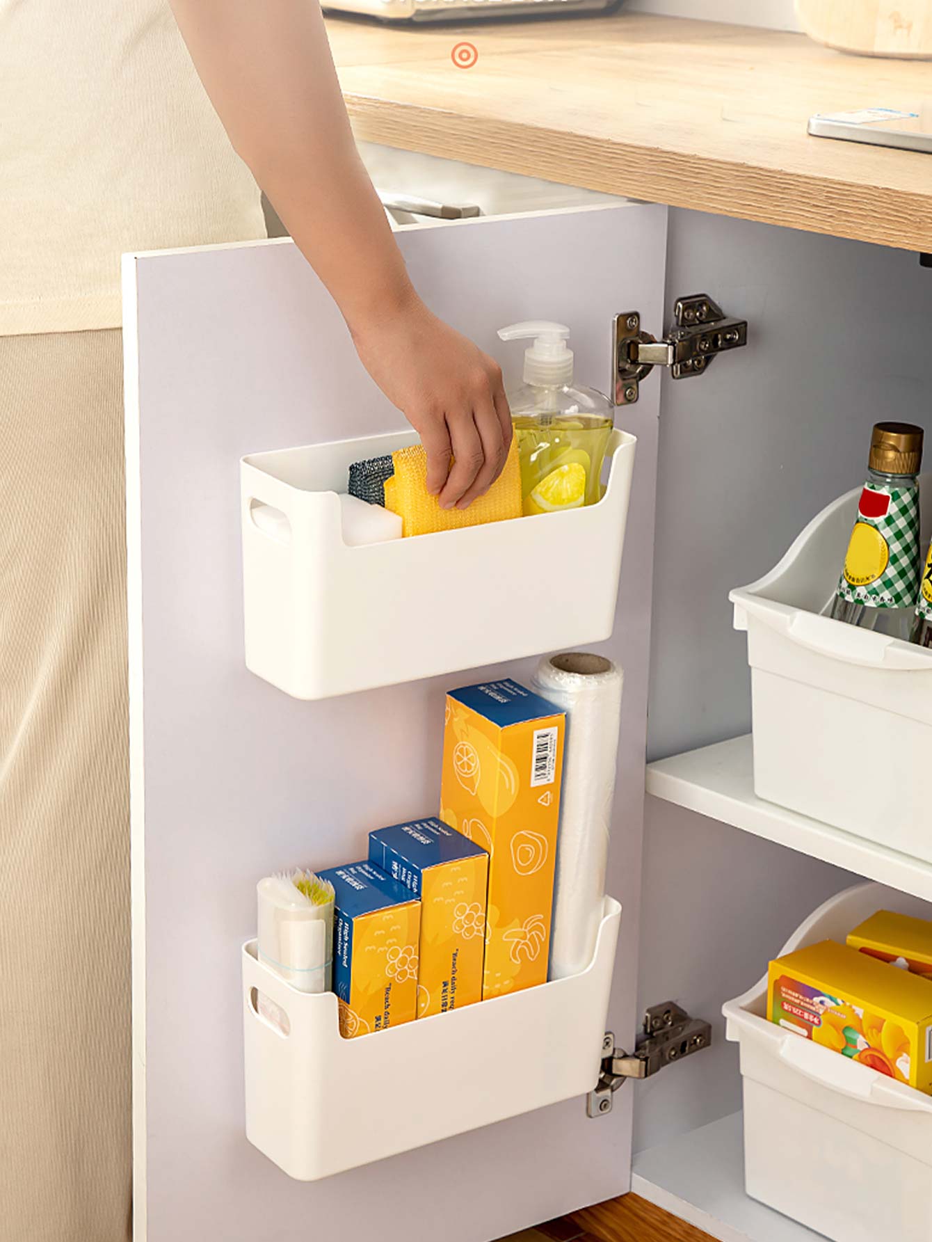 Kitchen Baking Tins - Organizador de Porta de Armário Sem