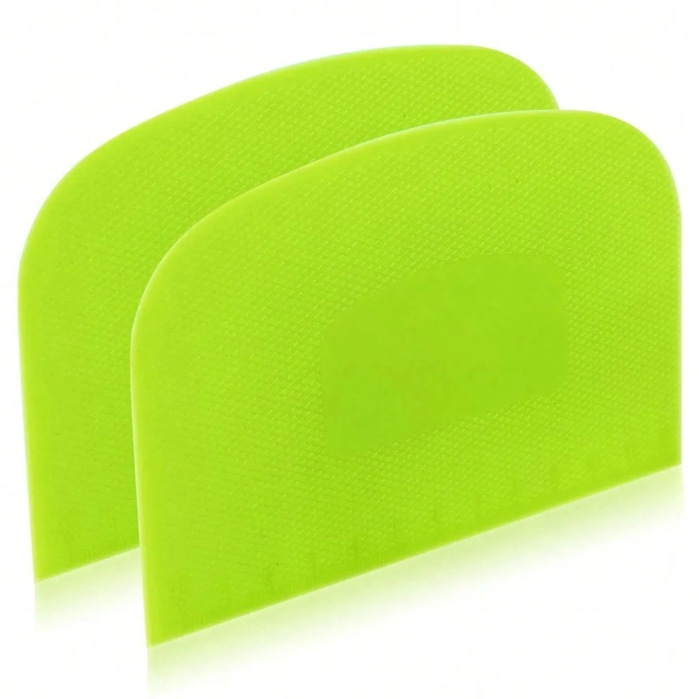 Bench Scraper Dough - 2 Peças Raspador de Massa Flexível,