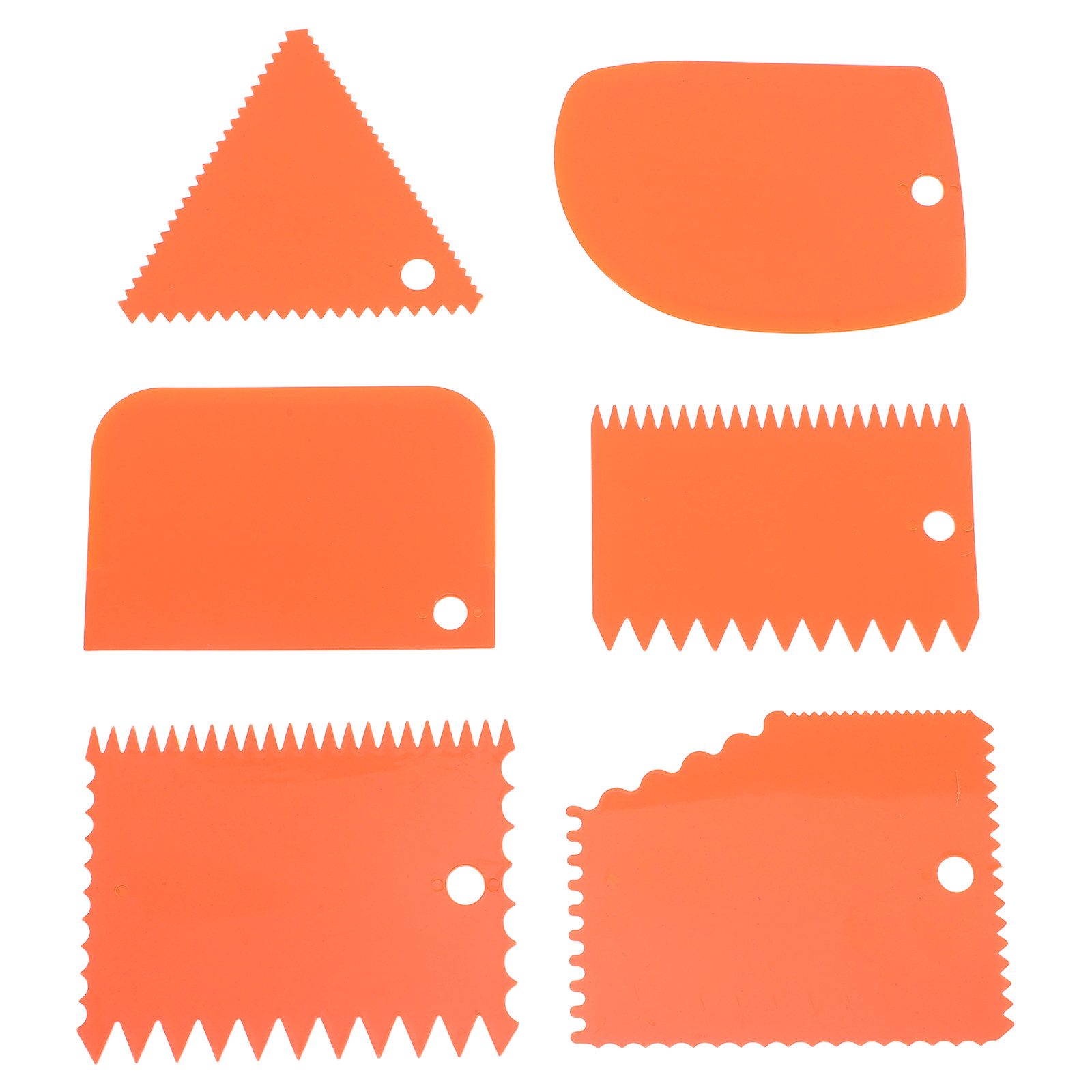 Fondant Smoother Set - Conjunto de 6 Espátulas para Creme
