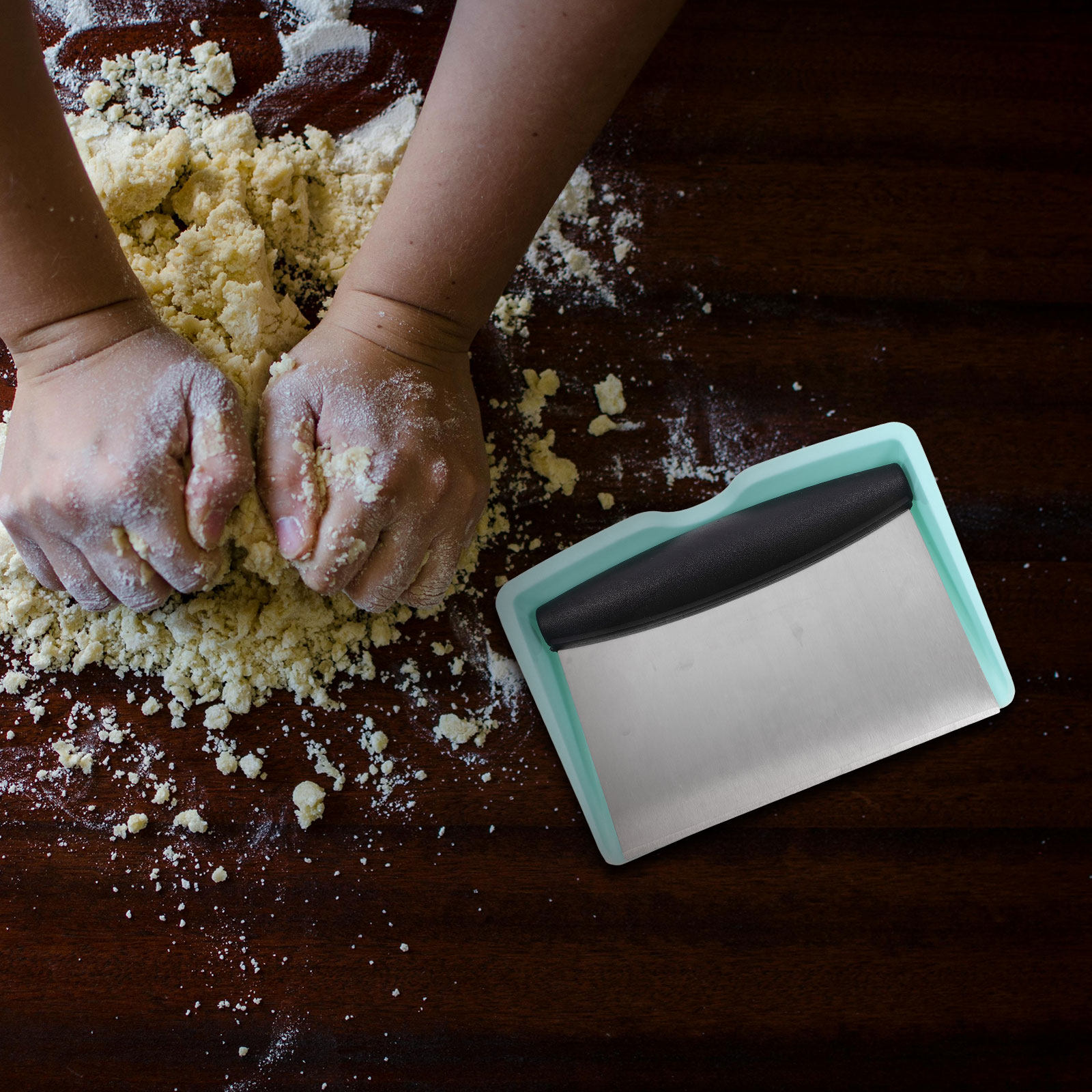 Conjunto de Cortadores de Mass - Bench Scraper Dough avaliação e preço