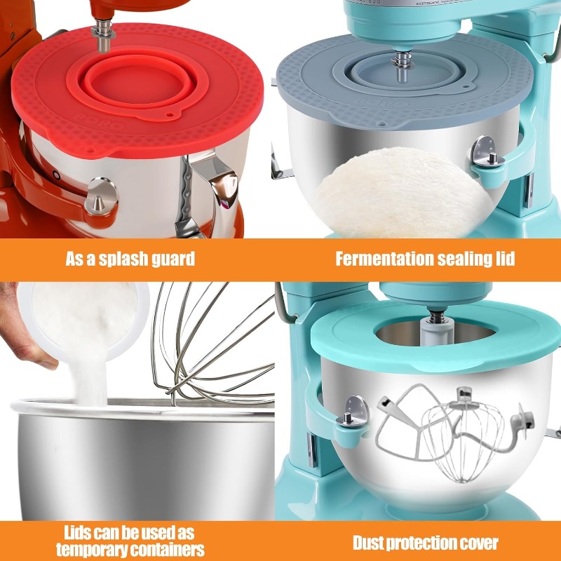 Tampa de Silicone para Batedei - Kitchen Aid Baking Lid avaliação e preço