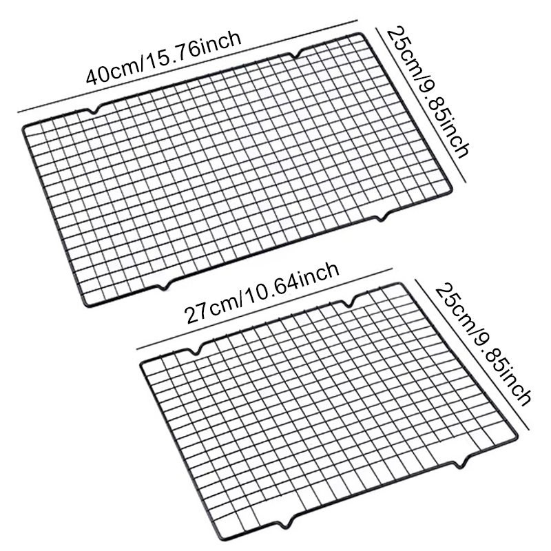 1/2 Peças Grelha de Resfriamen - Kitchen Baking Tray avaliação e preço