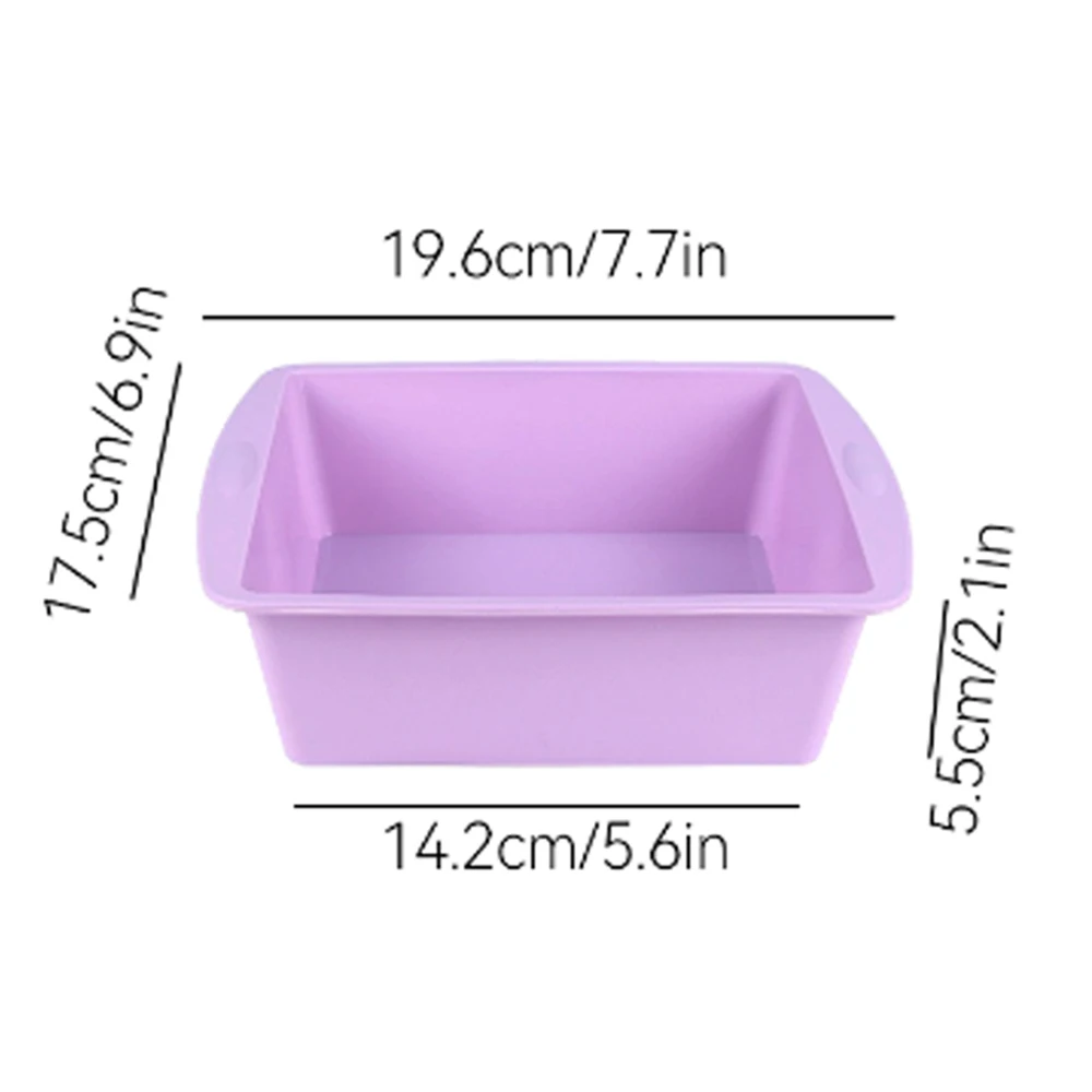 Molde de bolo quadrado de sili - Kitchen Baking Store avaliação e preço