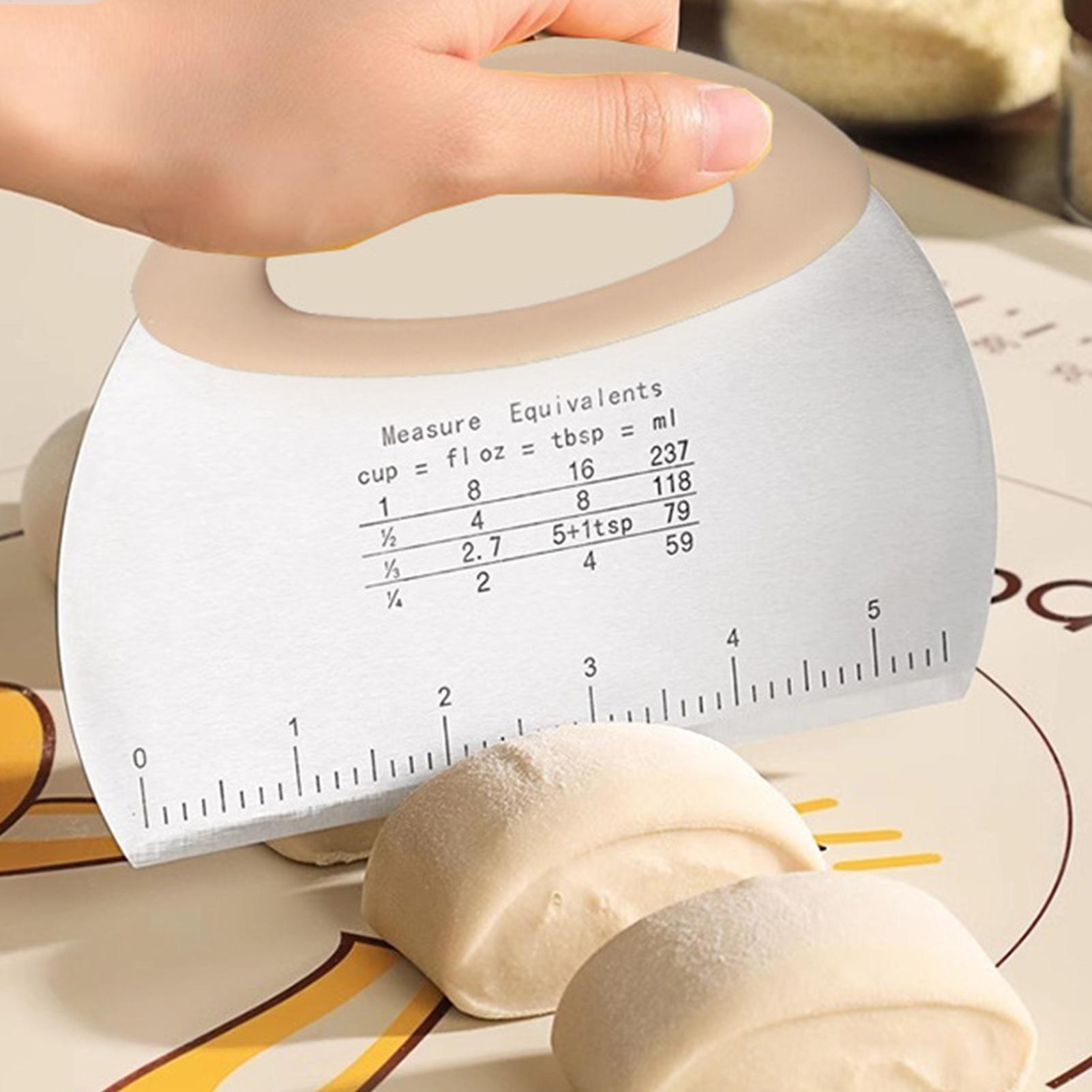 Cortador de Massa de Aço Inoxi - Bench Scraper Dough avaliação e preço