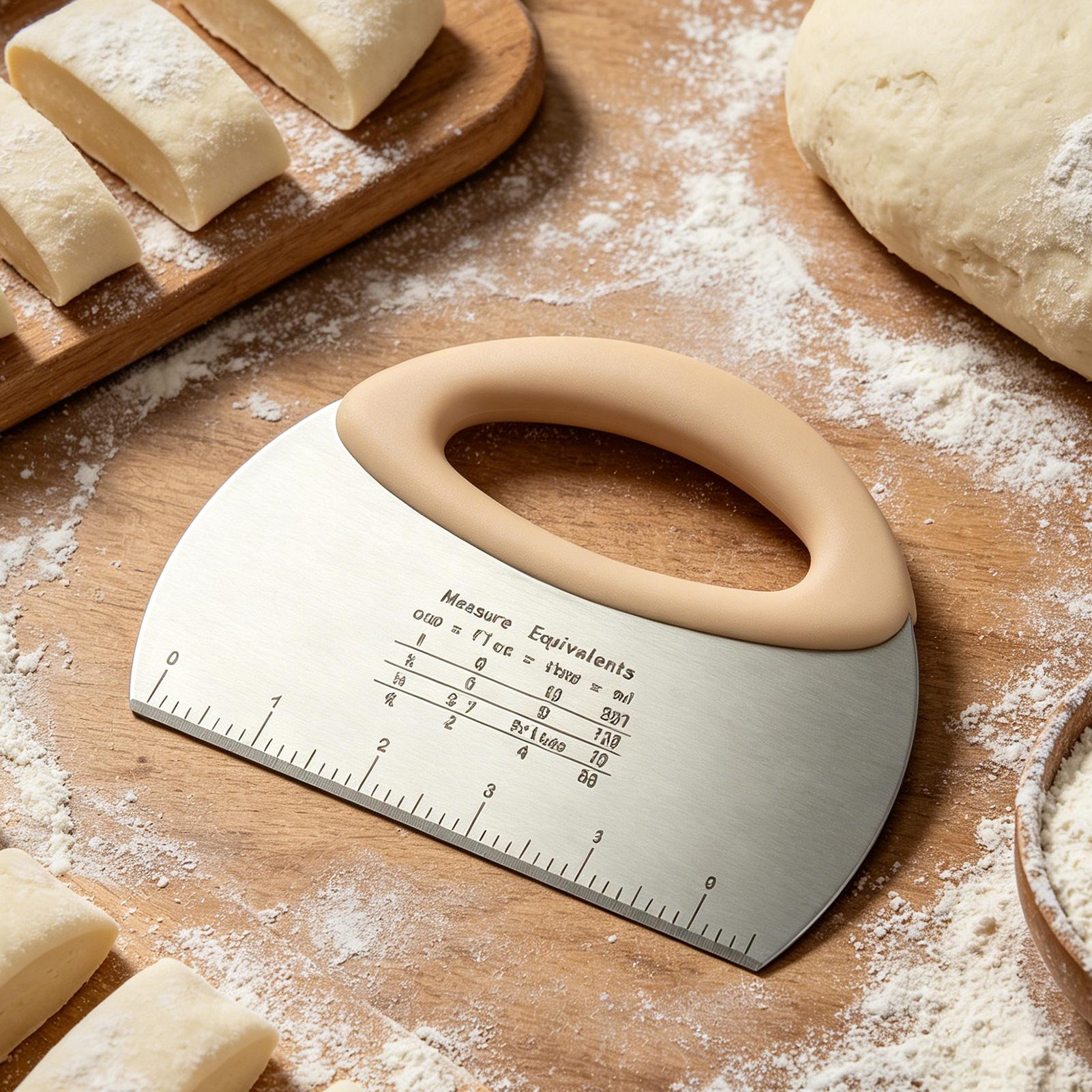 Cortador de Massa de Aço Inoxi - Bench Scraper Dough avaliação e preço