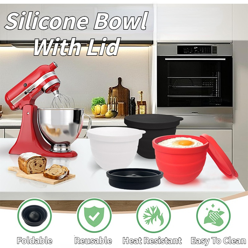 Tigela de Silicone Dobrável co - Kitchen Aid Baking Lid avaliação e preço