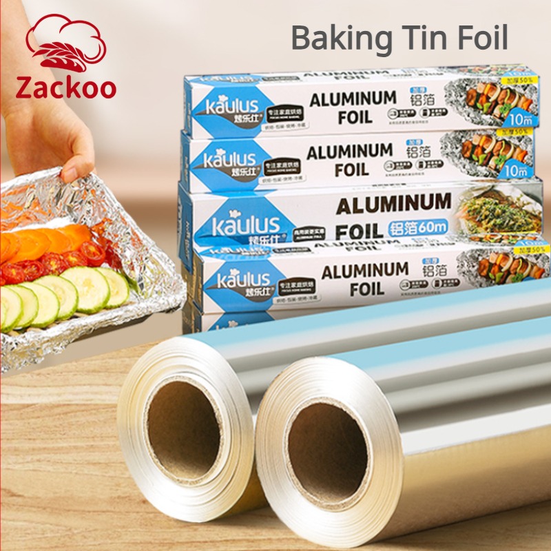 Zackoo 10/20/40m folha de alum - Kitchen Baking Tins avaliação e preço