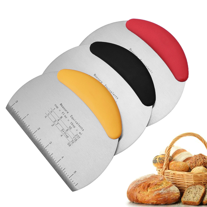 Cortador de Massa de Aço Inoxi - Bench Scraper Dough avaliação e preço
