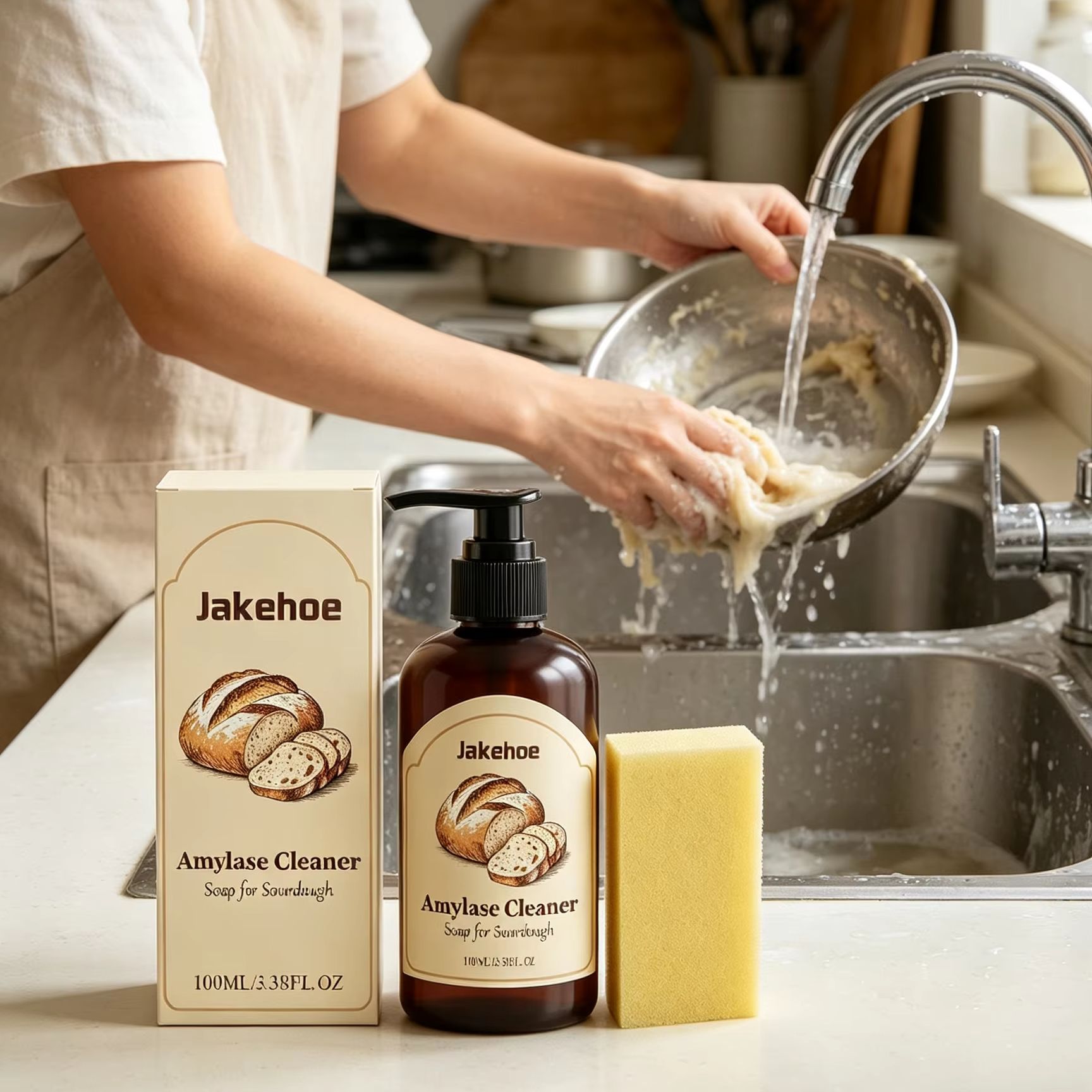 Sabão Limpador de Amylase Jake - Kitchen Baking Mess avaliação e preço