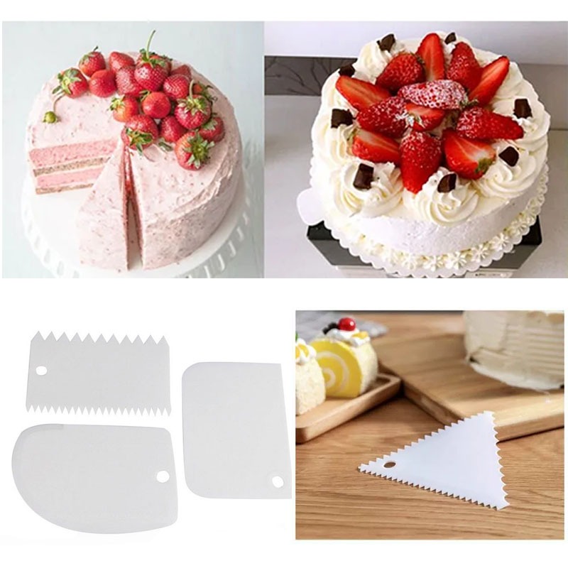Conjunto de raspador de bolo d - Fondant Smoother Set avaliação e preço