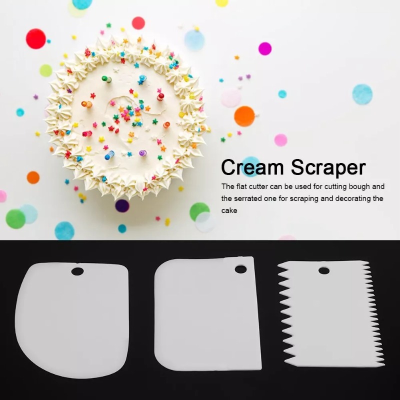 Conjunto de raspador de bolo d - Fondant Smoother Set avaliação e preço