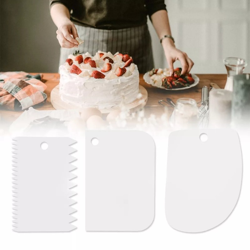 Conjunto de raspador de bolo d - Fondant Smoother Set avaliação e preço