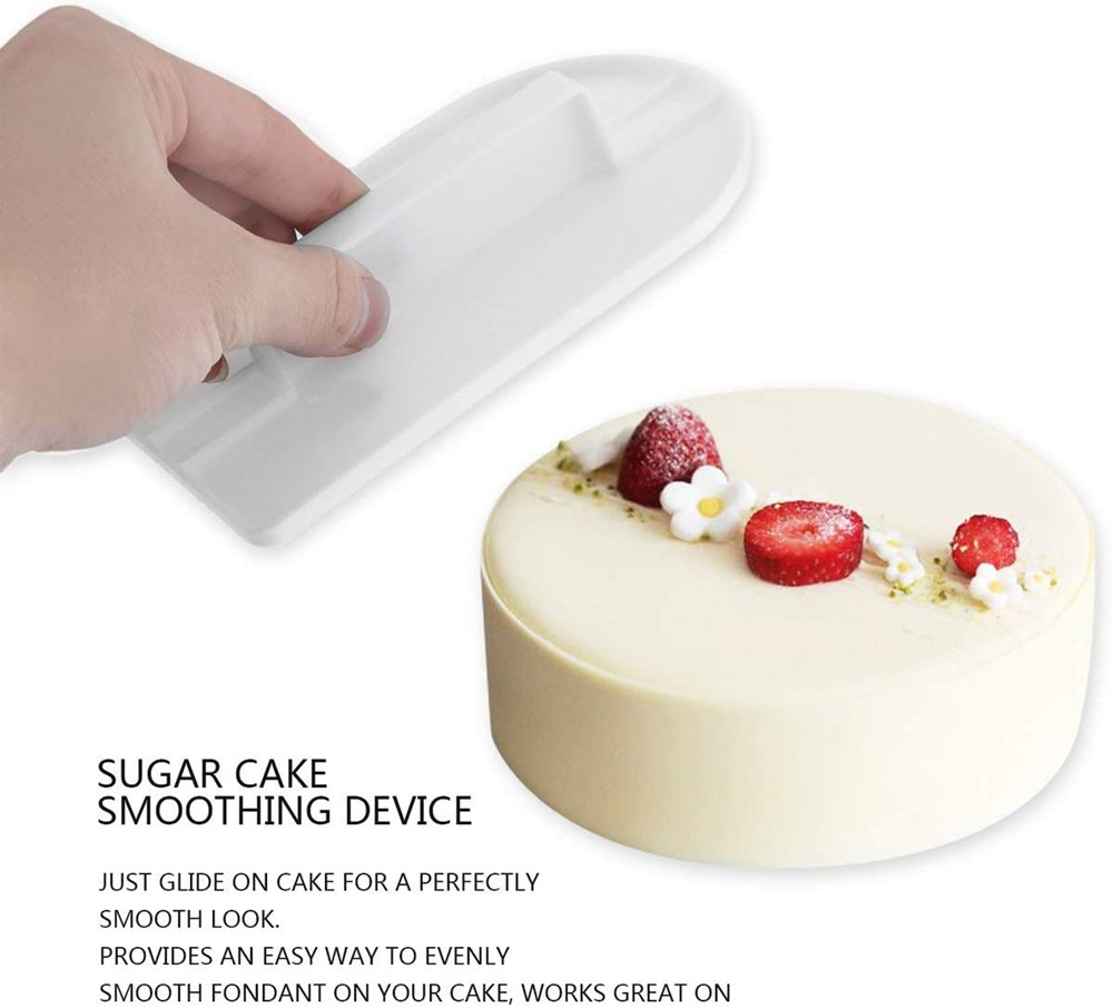 Espátula de bolo mais suave aj - Fondant Smoother Set avaliação e preço
