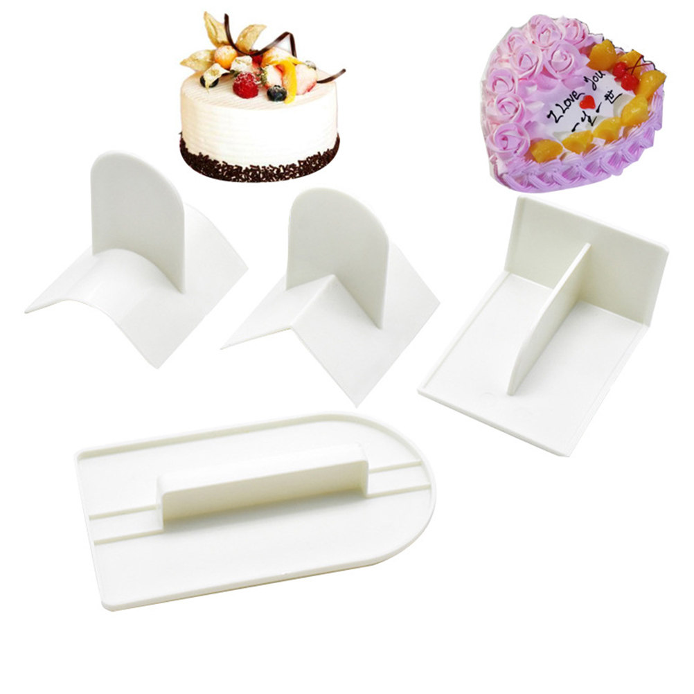 Conjunto de 4 Espátulas de Plá - Fondant Smoother Set avaliação e preço