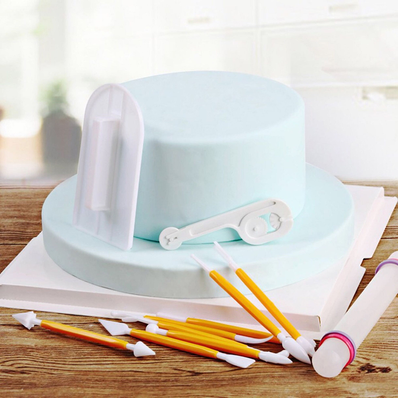 11 pçs/set ferramentas de cozi - Fondant Smoother Set avaliação e preço