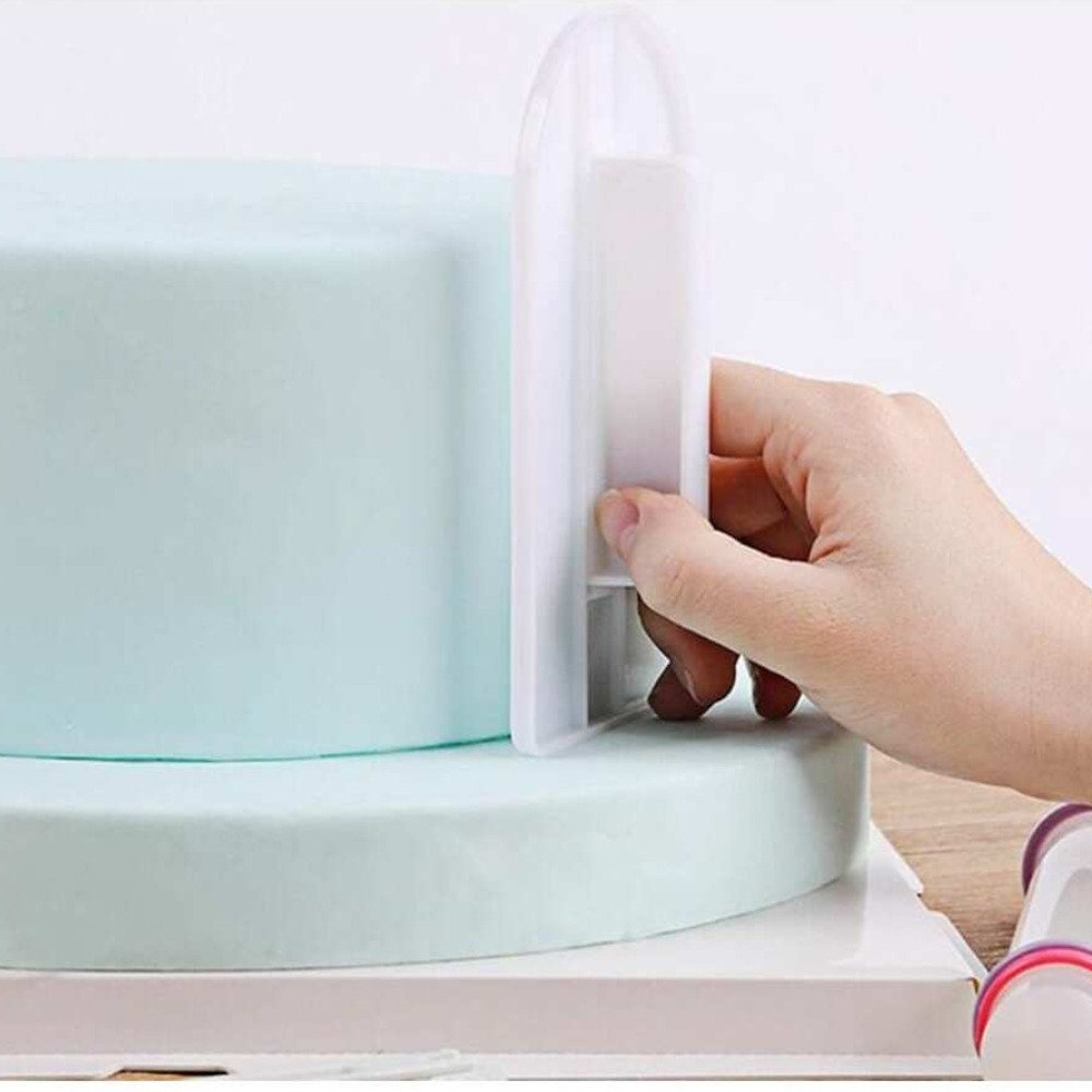 Bolo de plástico mais suave di - Fondant Smoother Set avaliação e preço