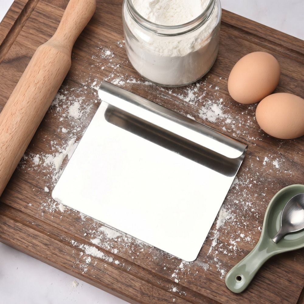 Espátula de Aço Inoxidável 304 - Bench Scraper Dough avaliação e preço