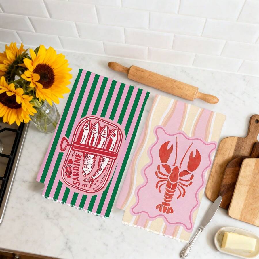 Conjunto de 2 Toalhas de Cozin - Kitchen Baking Must Haves avaliação e preço