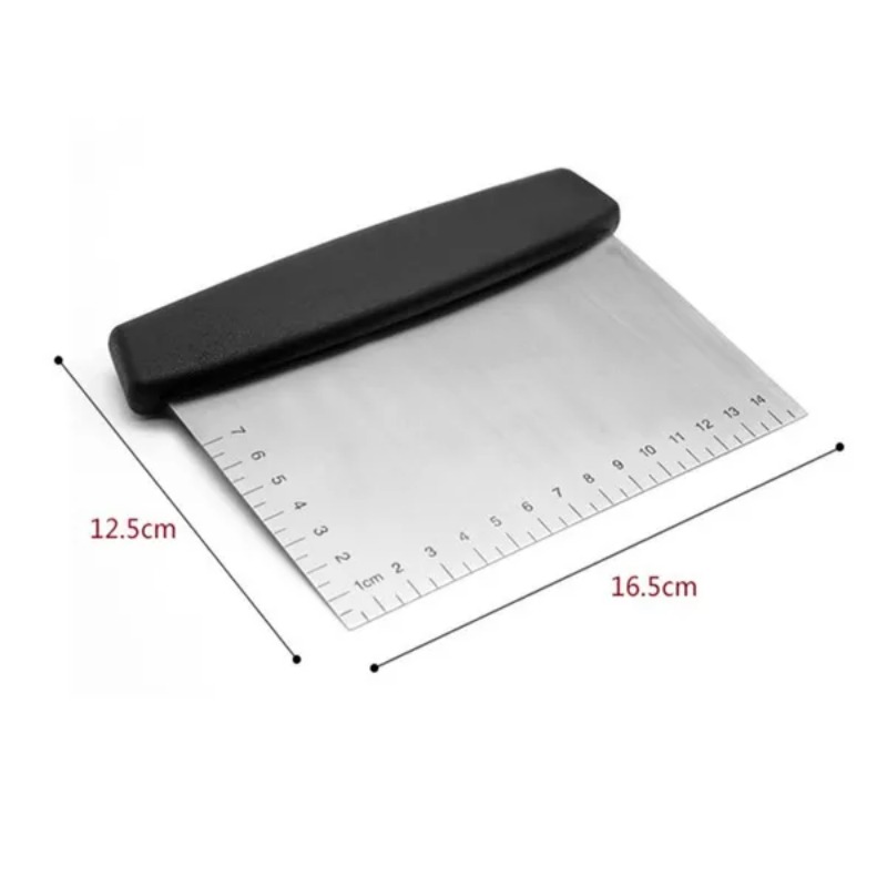 1 pc de aço inoxidável banco r - Bench Scraper Dough avaliação e preço