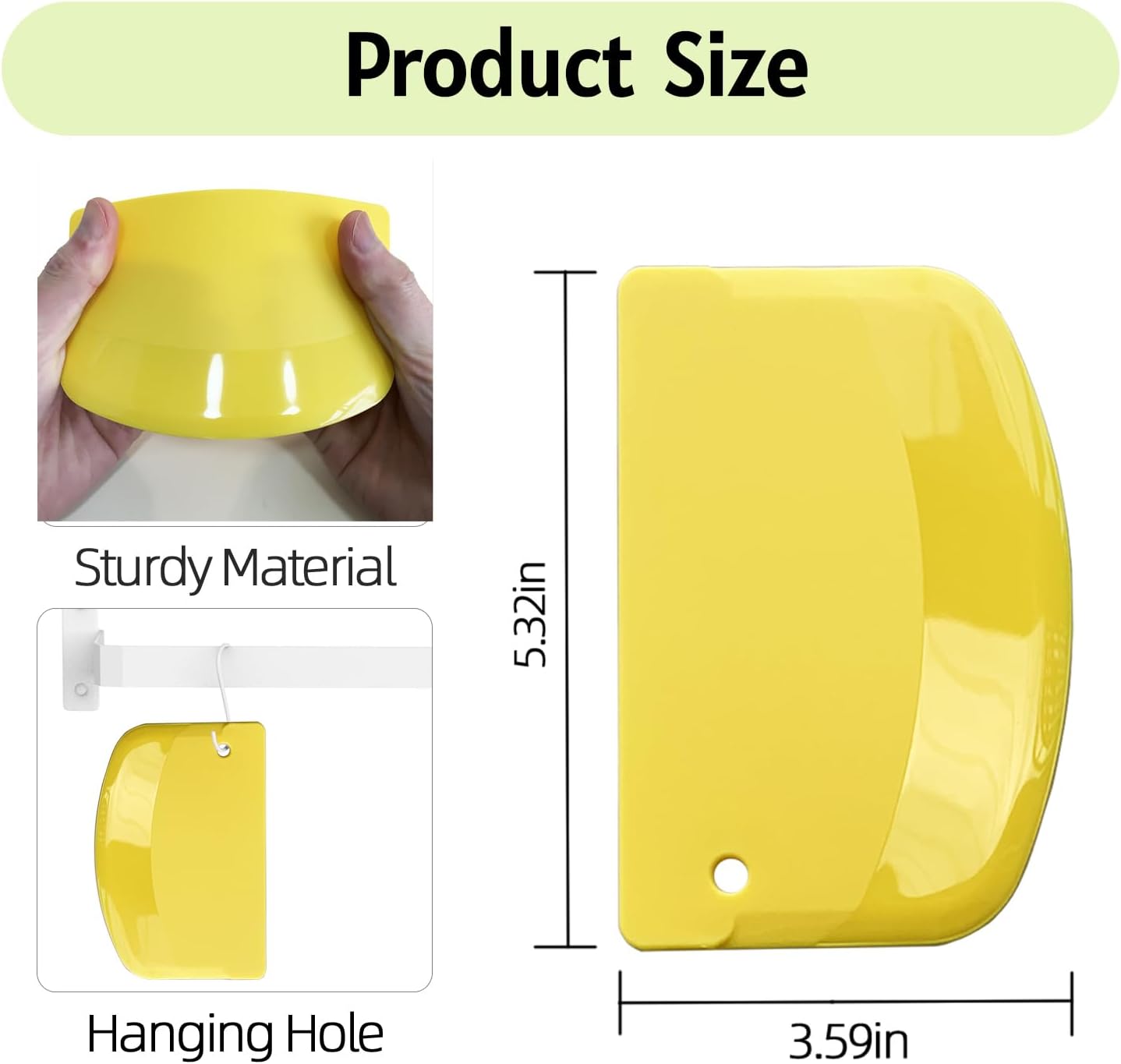 Raspador de massa de plástico  - Bench Scraper Dough avaliação e preço