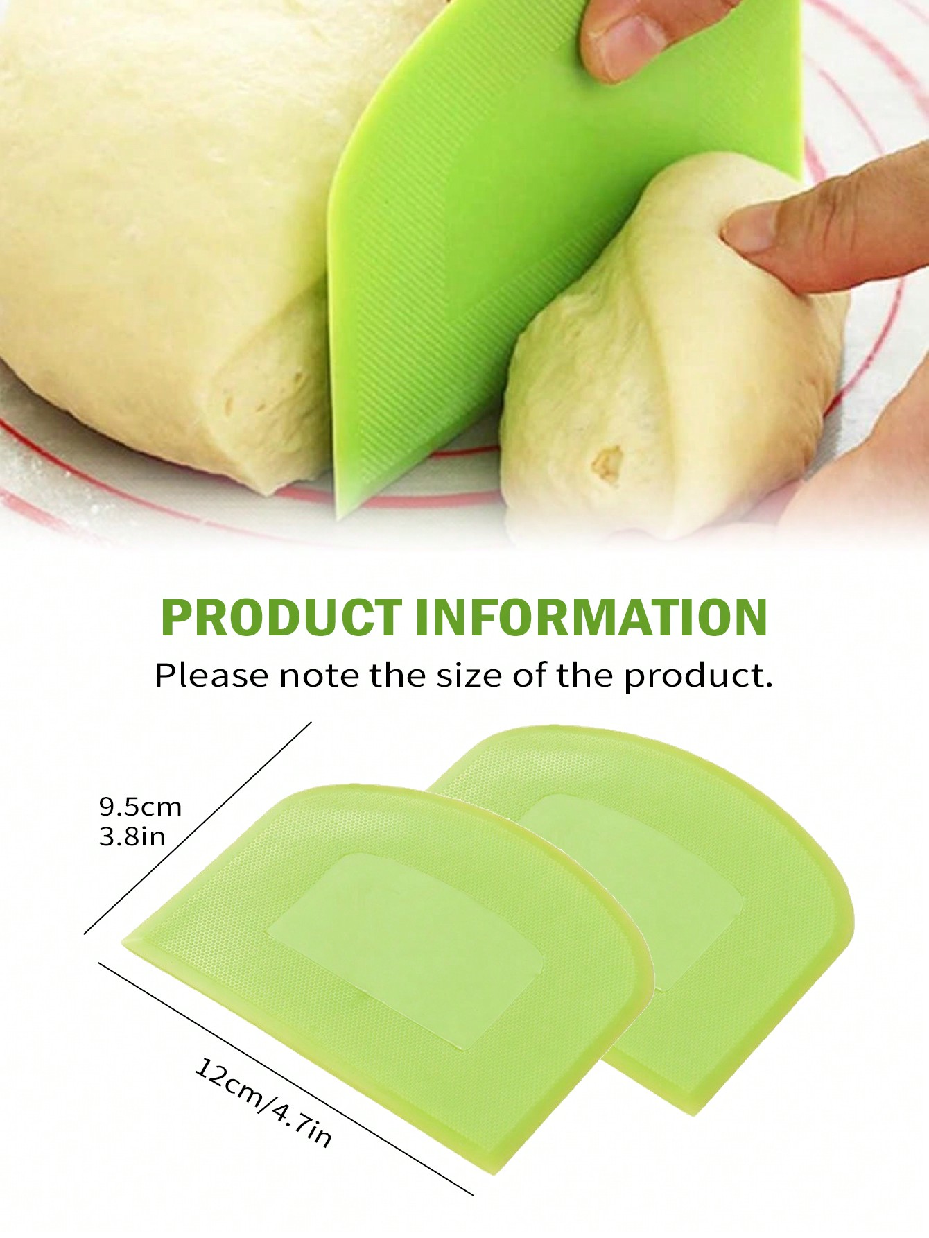 Leeseph 2 peças raspador de ma - Bench Scraper Dough avaliação e preço
