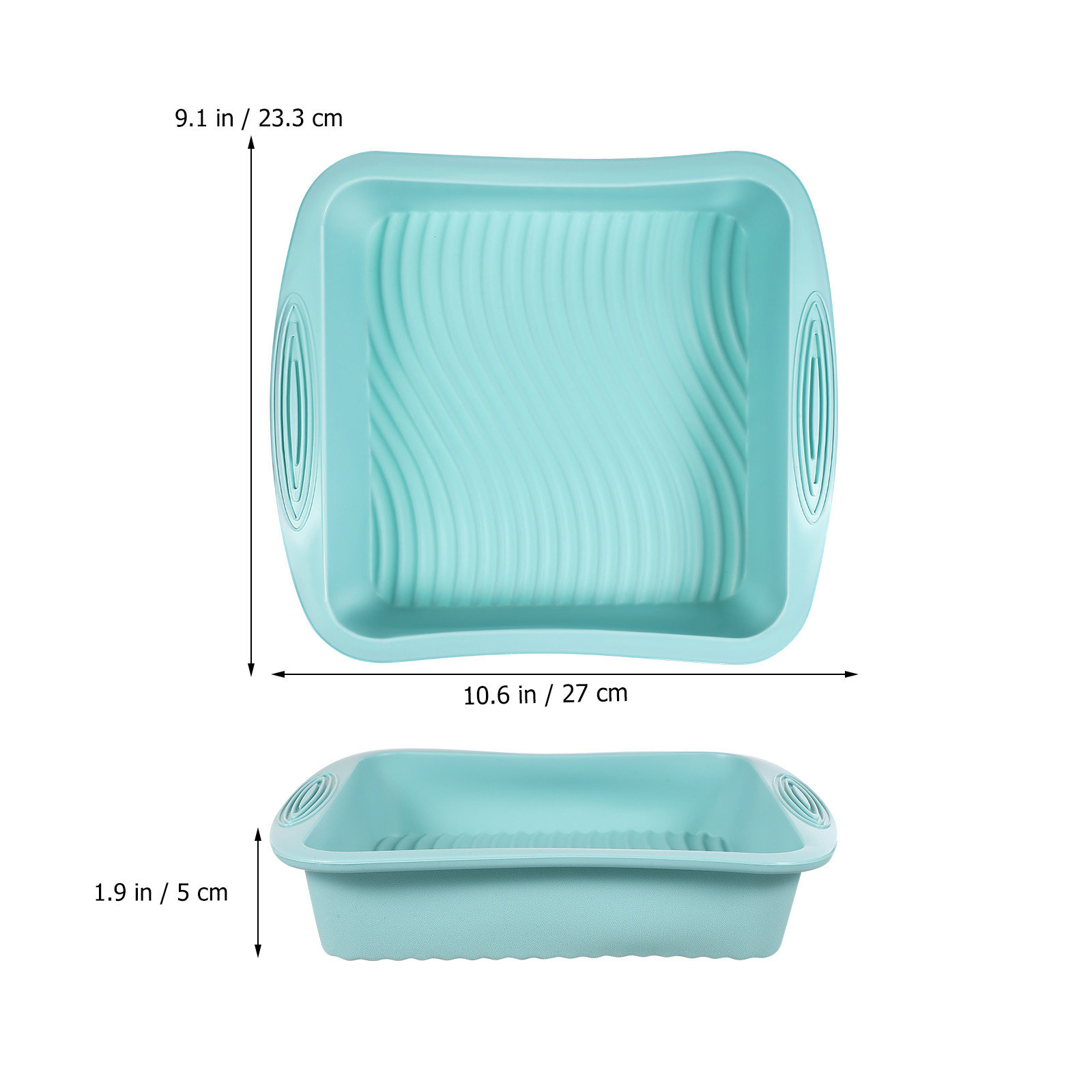 Forma de Silicone Quadrada par - Kitchen Baking Tray avaliação e preço
