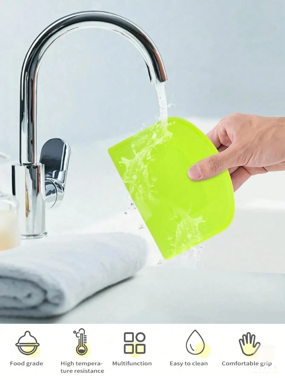 2 Peças Raspador de Massa Flex - Bench Scraper Dough avaliação e preço