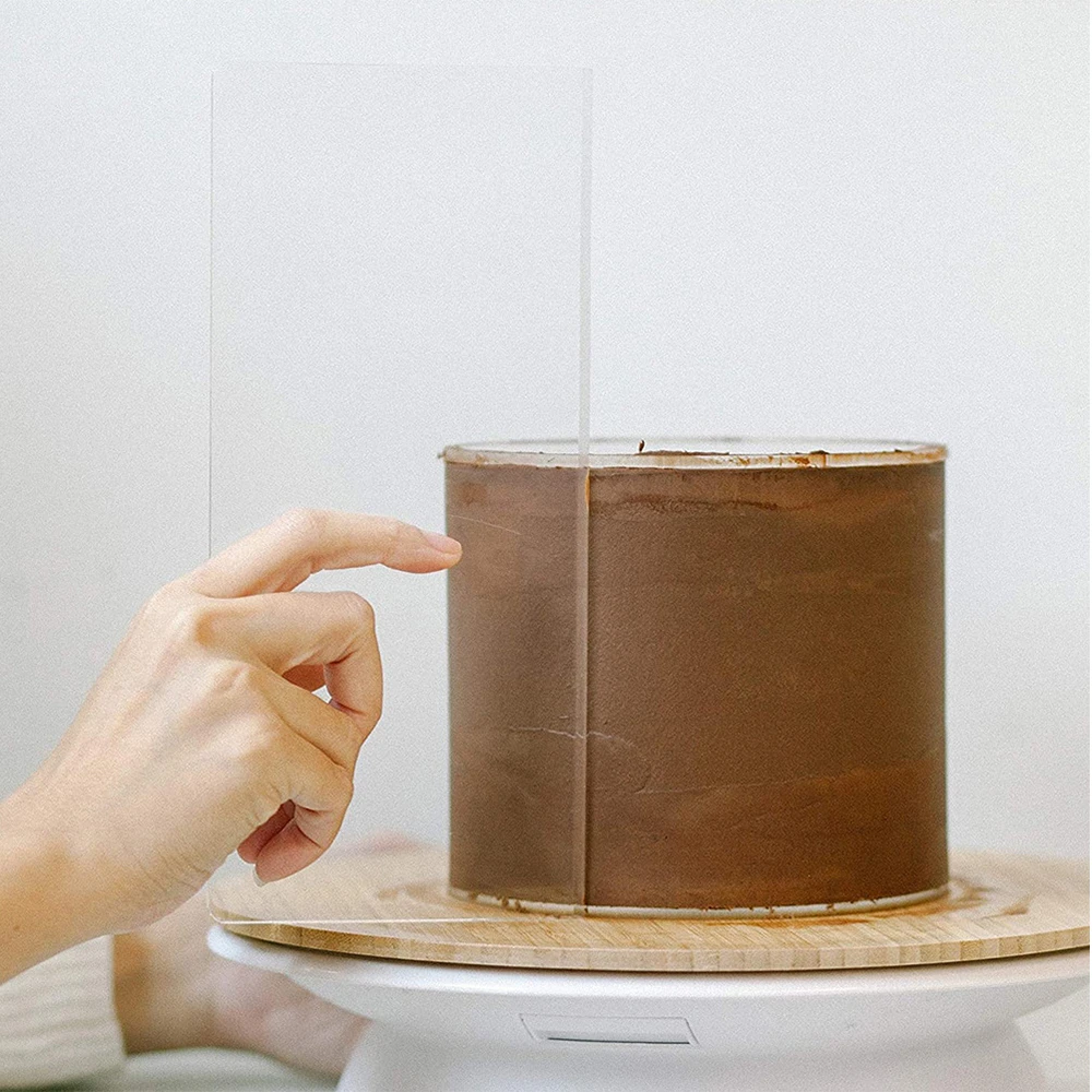 Raspador acrílico transparente - Fondant Smoother Set avaliação e preço