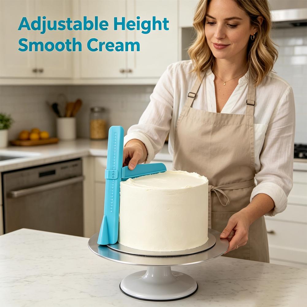 Nivelador de Bolo PP com Altur - Fondant Smoother Set avaliação e preço