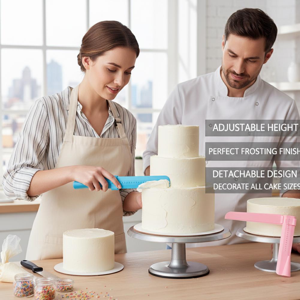 Nivelador de Bolo PP com Altur - Fondant Smoother Set avaliação e preço