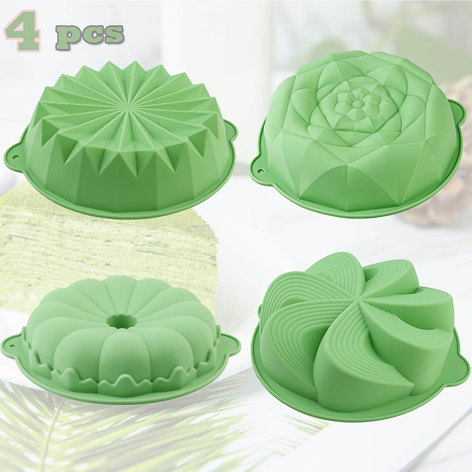 Conjunto de 4 Formas de Silico - Kitchen Baking Must Haves avaliação e preço